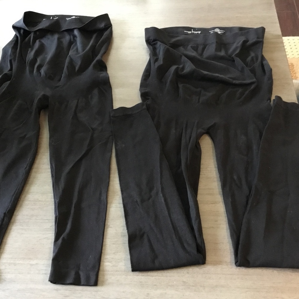 Prego Leggings capri length like new S/M black